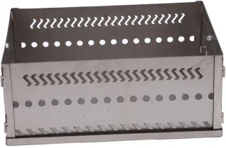 Dailygoods roestvrijstalen saunasteenmand
