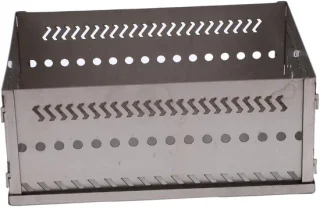 Dailygoods roestvrijstalen saunasteenmand