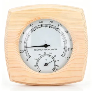 Dailygoods sauna thermometer met hygrometer