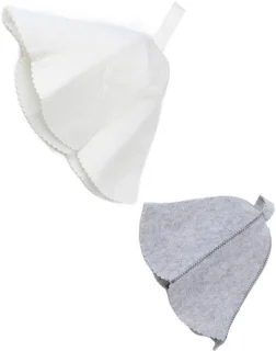 Dailygoods saunahoed vilt 2 stuks
