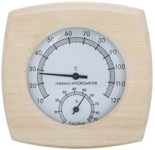 Dailygoody houten sauna hygrothermograph