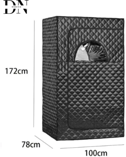 Deniva Draagbare Stoomsauna Opvouwbare Home Spa Tent 2L 1000W