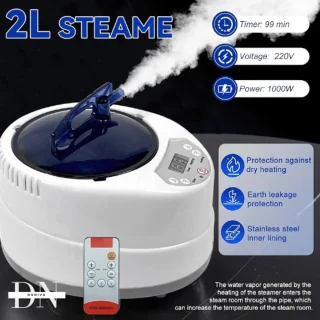 Deniva Draagbare Stoomsauna Opvouwbare Home Spa Tent 2L 1000W