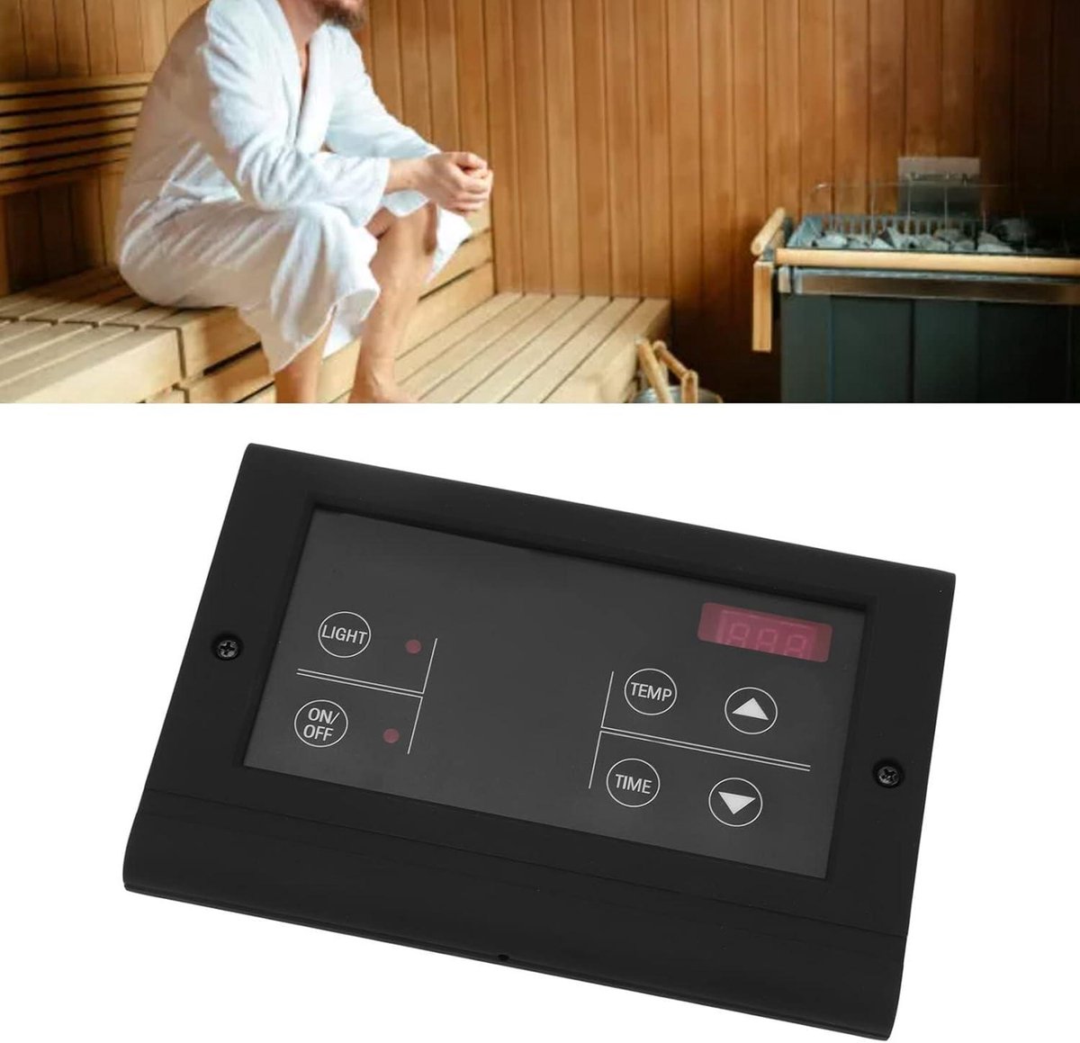Wat vinden we goed aan de Digitale Saunacontroller Zwart 35-110℃ voor 3-27KW Saunakachel