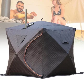 Draagbare buitensauna tent