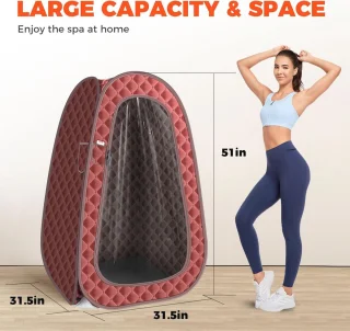 Draagbare Full Size Stoomsauna