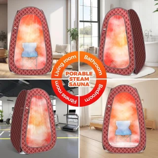 Draagbare Full Size Stoomsauna