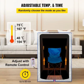 Draagbare Infrarood Sauna Cabine Portable