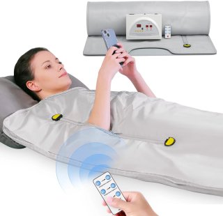 De Draagbare Infrarood Sauna Deken 180×80 cm – 220V EU in één oogopslag