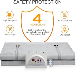 Wat vinden we goed aan de Draagbare Infrarood Sauna Deken 180×80 cm – 220V EU