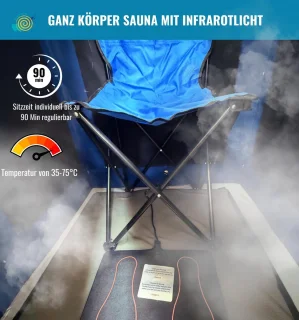 Draagbare Infraroodsauna XL Deluxe