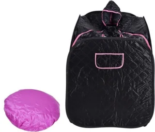 Draagbare mini stoomsaunabox, ontvouwbaar, 76 x 70 x 98 cm