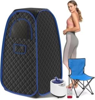 Draagbare opvouwbare stoomsauna