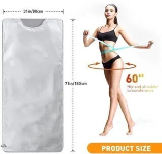 Draagbare sauna blanket – infraroodsauna – detoxsauna – ontspanningsdeken – warmtedeken