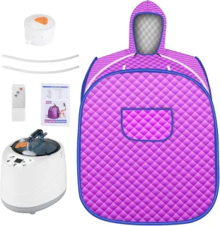 Draagbare sauna met stoomgenerator, 2 l, 1000 W
