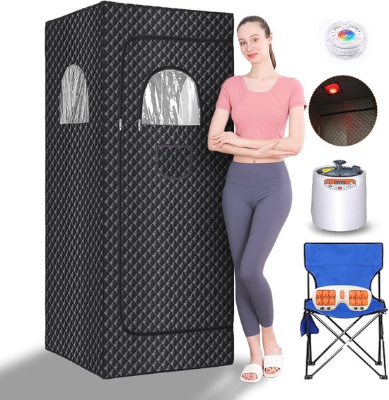 Draagbare Sauna met Stoomgenerator RGB LED