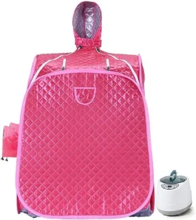 Draagbare sauna tent grijs