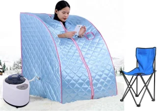 Draagbare sauna tent