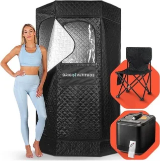 Draagbare sauna voor thuis met 3L stoomgenerator