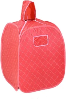 Draagbare sauna - zweetcabine thuis - 75x75x120 cm - grijs