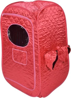 Draagbare saunabox saunatent hamam grijs