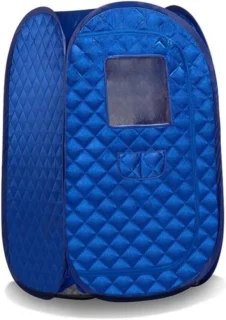 Draagbare Saunacabine - Blauw - 48,8 inch