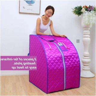 Draagbare Saunastoomtent - Persoonlijke Sauna - Wit - 70 x 80 x 98 cm