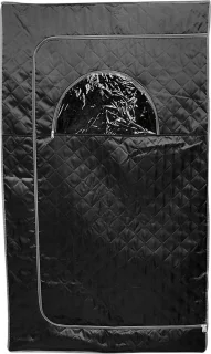 Draagbare saunatent 100x80x170 cm Rood