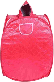 Draagbare saunatent - stoomcabine - 115 cm - rood