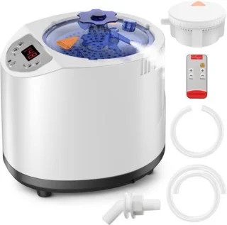 Draagbare stoomsauna 3 liter - wit - mini mobiele sauna
