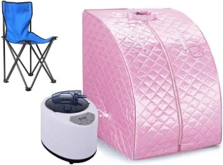 Draagbare Stoomsauna - Persoonlijke Spa - 99x88x76cm - Roze