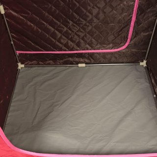 Draagbare Stoomsauna Spa-Tent Rood 100x80x170 cm