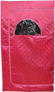 Draagbare Stoomsauna Spa-Tent Rood 100x80x170 cm