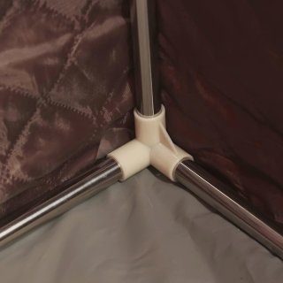 Draagbare Stoomsauna Spa-Tent Rood 100x80x170 cm