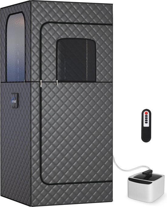 Draagbare Stoomsauna Tent 2.6L 1000W met Afstandsbediening review