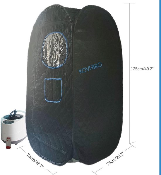 Draagbare Stoomsauna Tent Compact voor Thuisgebruik review