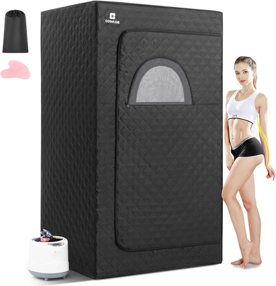 Draagbare Stoomsauna Thuis 1000W Met Afstandsbediening review
