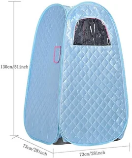 Draagbare stoomsauna thuissauna tent
