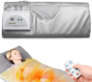 Elzusha - infrarood sauna deken met 2-zone temperatuurregeling