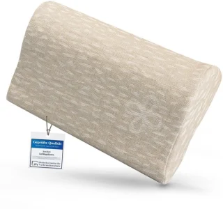 Elzusha Premium kussen voor sauna en reizen, design golven