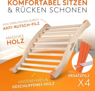 Ergonomische Houten Sauna Rugleuning Infraroodcabine