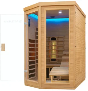 Esbjerg Infraroodcabine 2-Persoons 130x190x190 cm