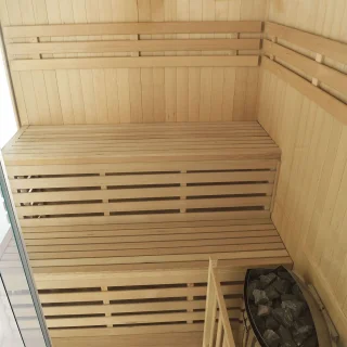 Espoo 150 Premium Binnensauna - 150x150x200 cm