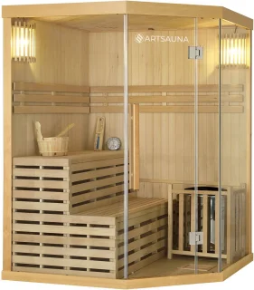 Espoo 150 Premium Binnensauna - 150x150x200 cm