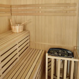 Espoo 150 Premium Binnensauna - 150x150x200 cm