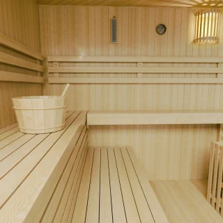 Espoo200 Premium Binnensauna 200x200x200 cm