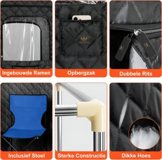 Ferodelli Draagbare Mobiele Sauna Set