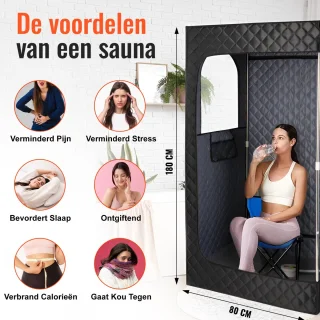 Ferodelli Draagbare Mobiele Sauna Set