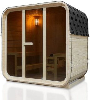 Fjora Cube Barrelsauna — uw privésauna in de tuin