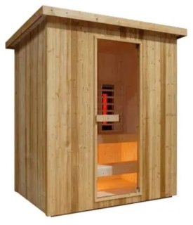 De Fonteyn | Retreat 180 Combi buitensauna in één oogopslag